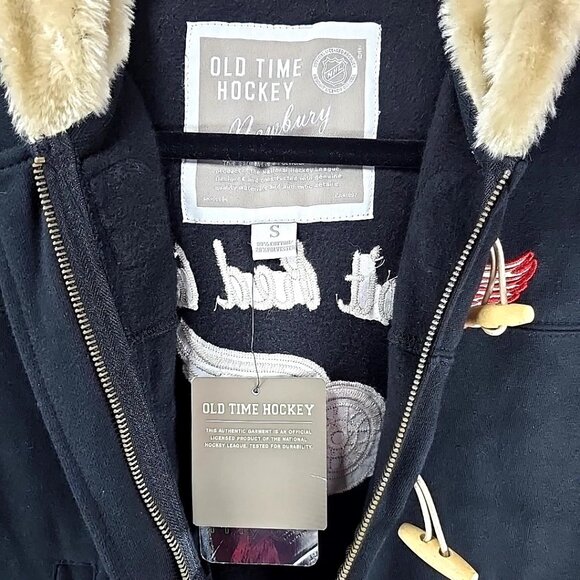 Detroit Red Wings Sewn Old Time Hockey Hoodie Sweatshirt Ladies Size Small - Picture 6 of 12